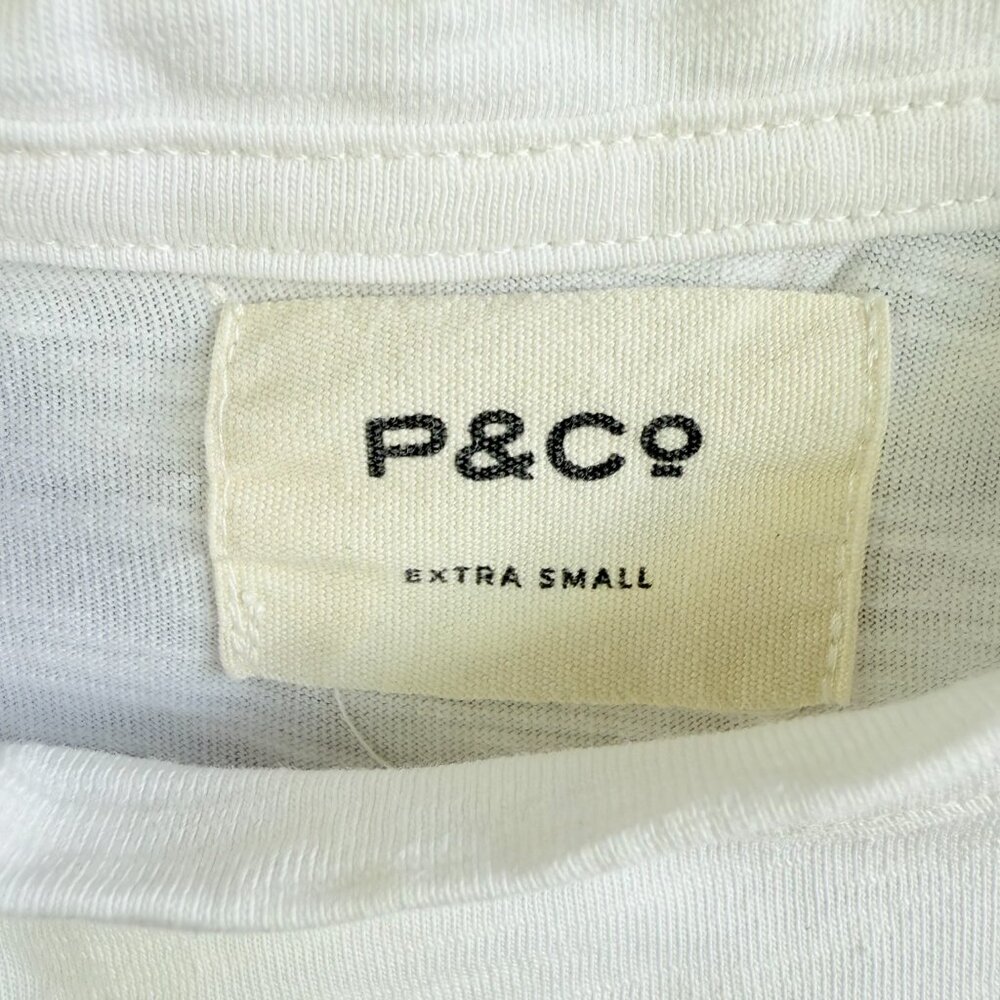 P&CO Romance Ain’t Dead Tee White Extra Small Skeleton Graphic T-Shirt - Picture 4 of 10